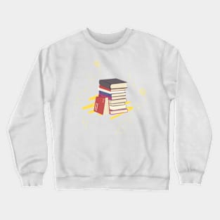 books aesthetic Crewneck Sweatshirt